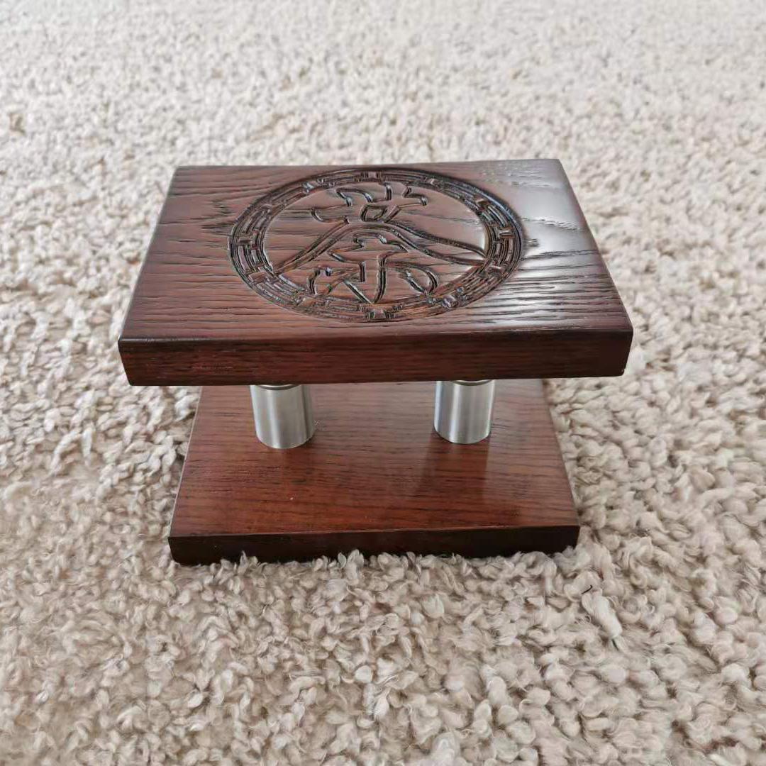 定制实木拉手 纯实木大门拉手 实木刻字拉手 实木LOGO拉手