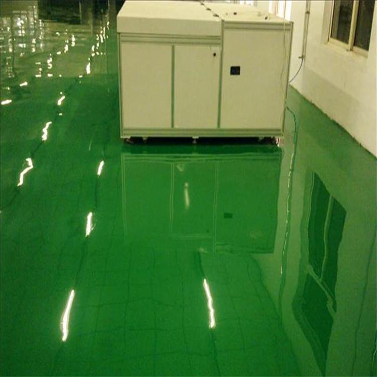 环氧防静电自流平地坪漆 水性涂料耐磨耐压表面平整