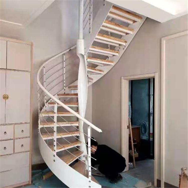 沈阳阁楼轻奢风楼梯扶手定制