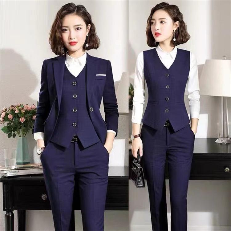 沈阳职业装套装定制 职场商务西服套装定制厂家