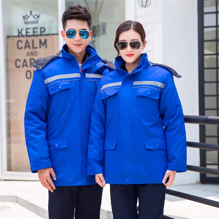 冬季加厚工人制服 沈阳行人服装 耐穿又耐寒