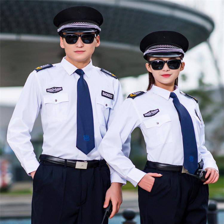 沈阳保安服定制 物业安保服 保安制服订做 职业装定做 夏季短袖保安 弹力保安服