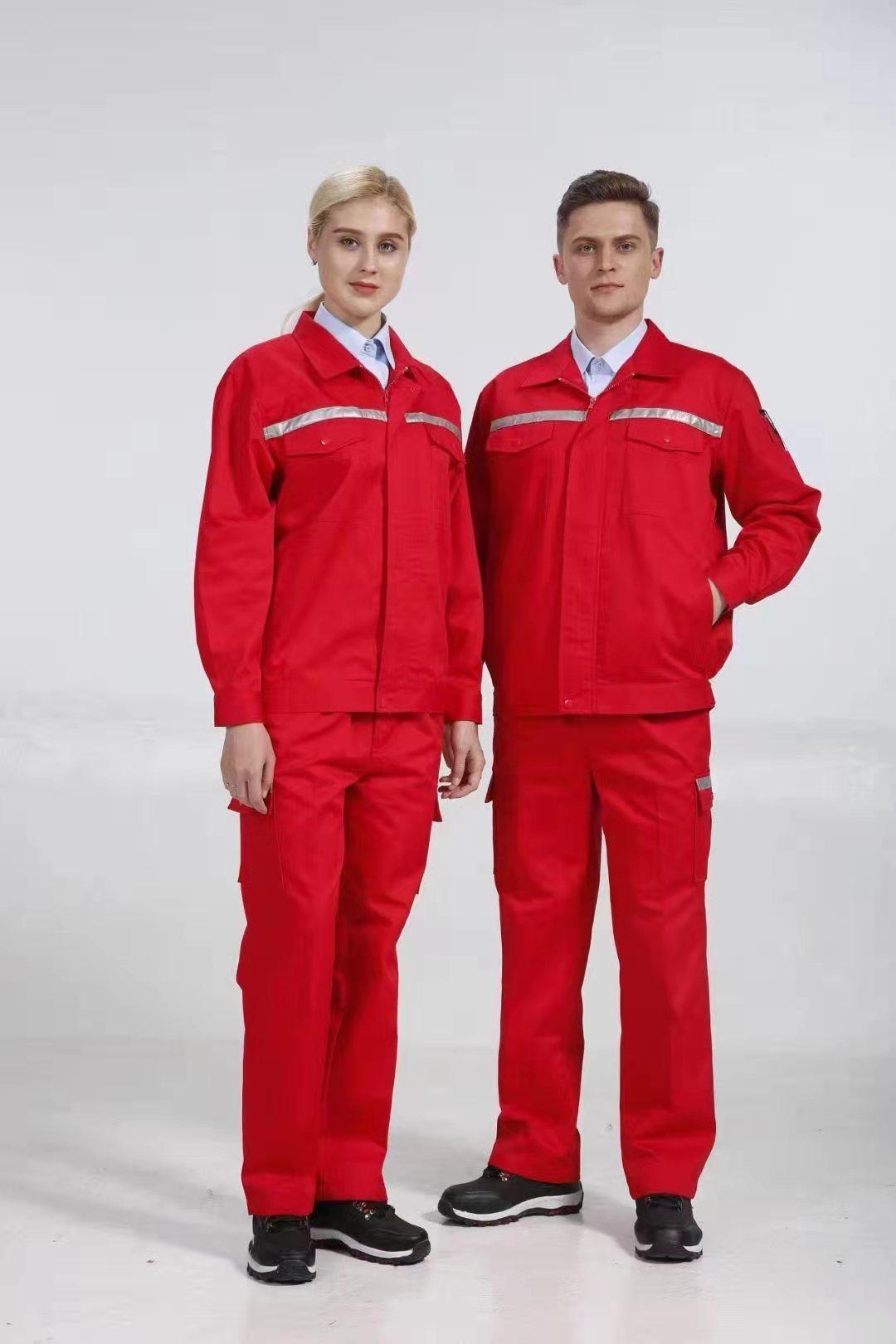 企业工装 车间 物流物业工作服工作服定制 纯棉工作服订做防静电工作服定做弹力工作服