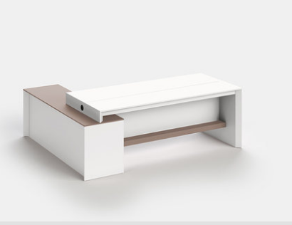 办公桌简约现代主管桌大班台总裁经理桌办公室桌椅组合实木