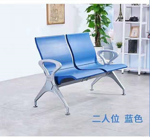 公共排椅聚氨酯PU三人位银行机场椅子医院输液沙发候诊等候座椅