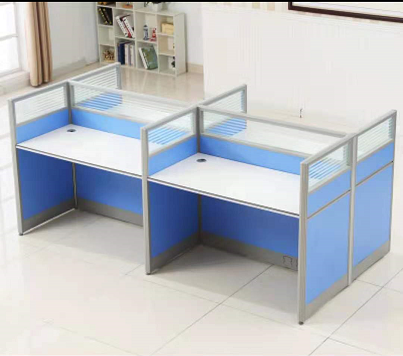 沈阳办公屏风4/6人职员办公桌组合隔断工作位简约现代组合办公室桌子