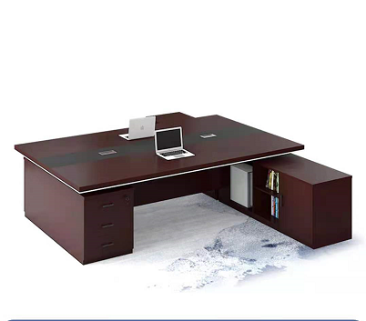 办公桌双人位面对面经理室老板桌椅组合财务两人非烤漆电脑桌子