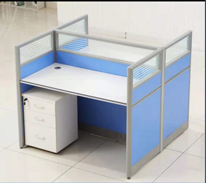 沈阳办公屏风4/6人职员办公桌组合隔断工作位简约现代组合办公室桌子