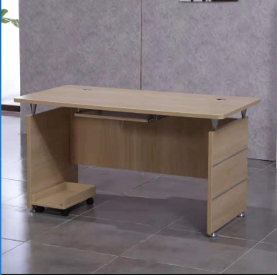 沈阳简约职员办公桌椅组合单人老板桌1.4米办公室电脑桌小型员工1.2米