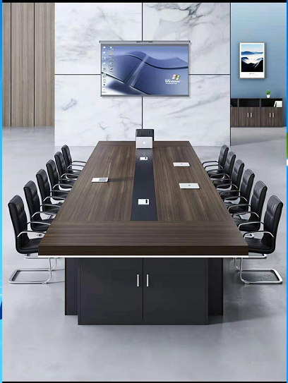 沈阳办公家具新款会议桌洽谈桌长会议桌简约现代长方形办公桌