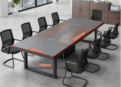 沈阳大型会议桌长桌简约现代长条长方形组合简易培训办公室桌会议办公