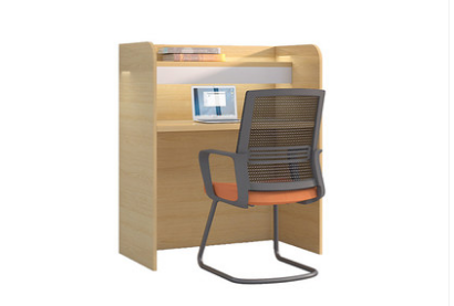 沈阳自习室封闭式学习桌椅大学考研格子间共享沉浸式隔断辅导网红书桌