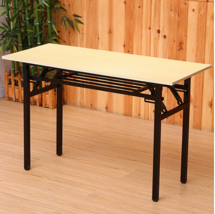沈阳折叠桌子会议桌长条桌培训课桌简易餐桌摆摊美甲桌家用长方形书桌