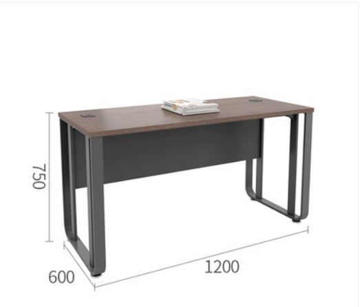 沈阳工业风办公室单人职员桌办公桌电脑工作位桌椅组合工位简约现代