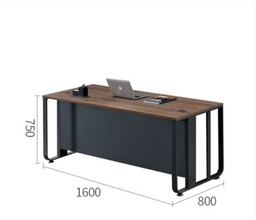 沈阳工业风办公室单人职员桌办公桌电脑工作位桌椅组合工位简约现代
