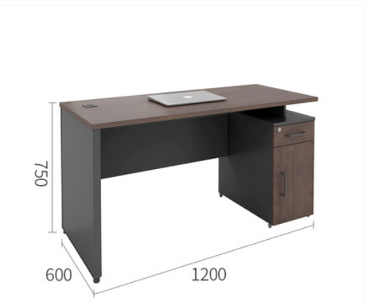 沈阳工业风办公室单人职员桌办公桌电脑工作位桌椅组合工位简约现代