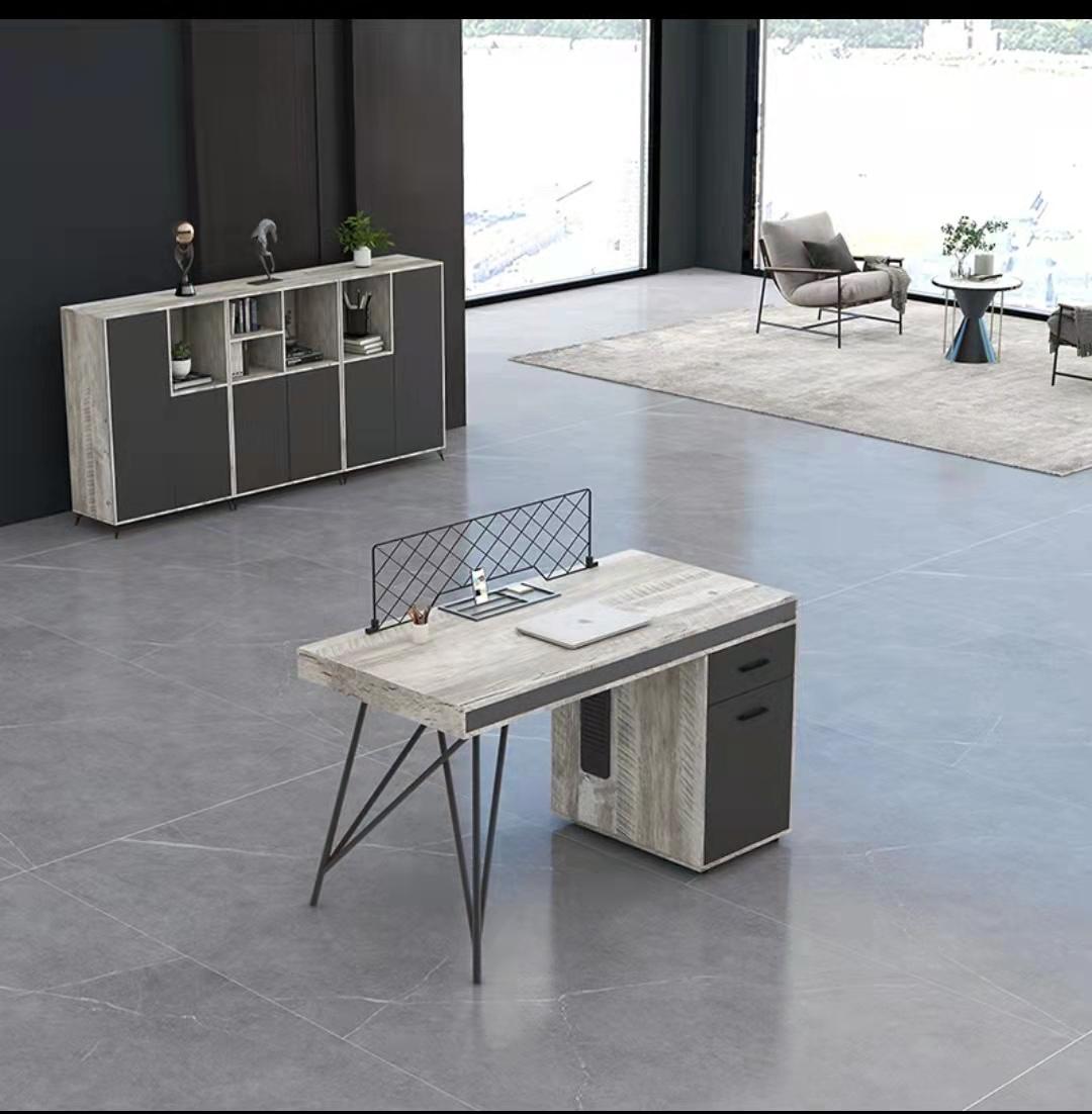 沈阳简约现代办公桌椅组合4人6人位卡座创意办公室员工电脑职员桌工位