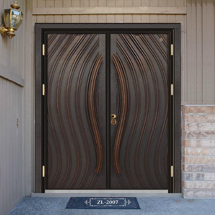 隔热防火别墅门 沈阳别墅门厂家 沈阳铜门 厂家直销