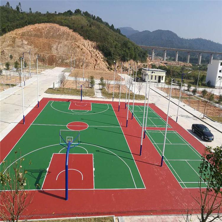 沈阳丙烯酸球场施工价格 丙烯酸篮球场价格 厂家直销 欢迎咨询