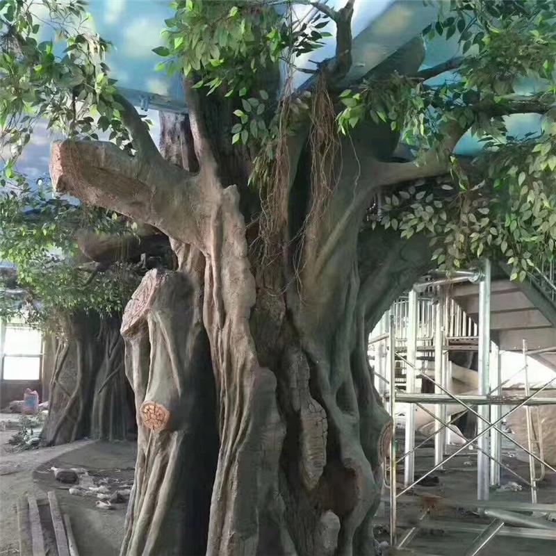 仿木太湖石 室内假树定制 全部批发价格 欢迎咨询