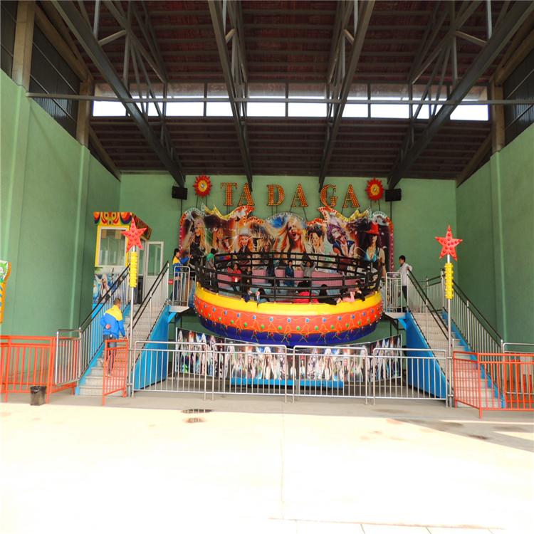 迪斯科转盘游乐设备 新款迪斯科转盘 户外新型游乐设备供应商 公园游乐场设备