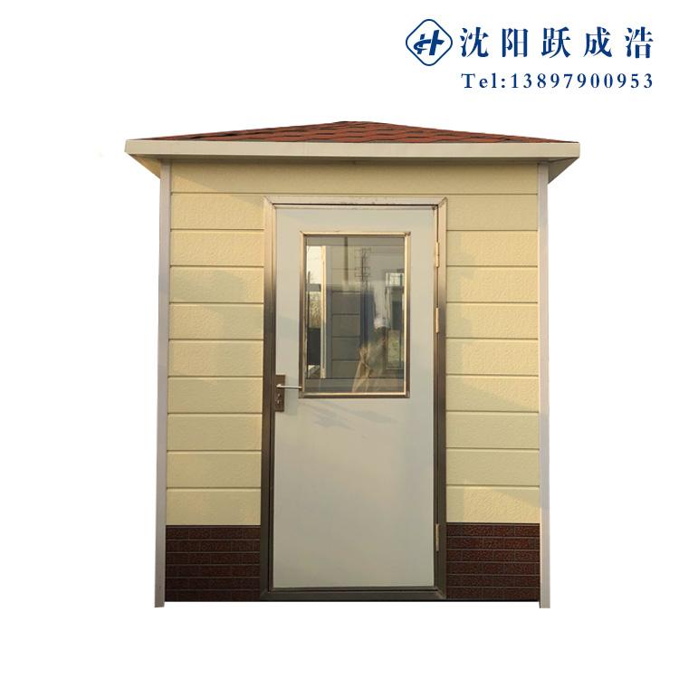 岗亭定制 金属雕花板岗亭 钢结构岗亭 治安岗亭 收费岗亭    支持定做