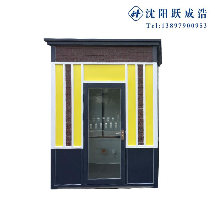 沈阳市移动岗亭 钢结构岗亭 金属雕花板岗亭 沈阳铁西区岗亭制作  支持定做