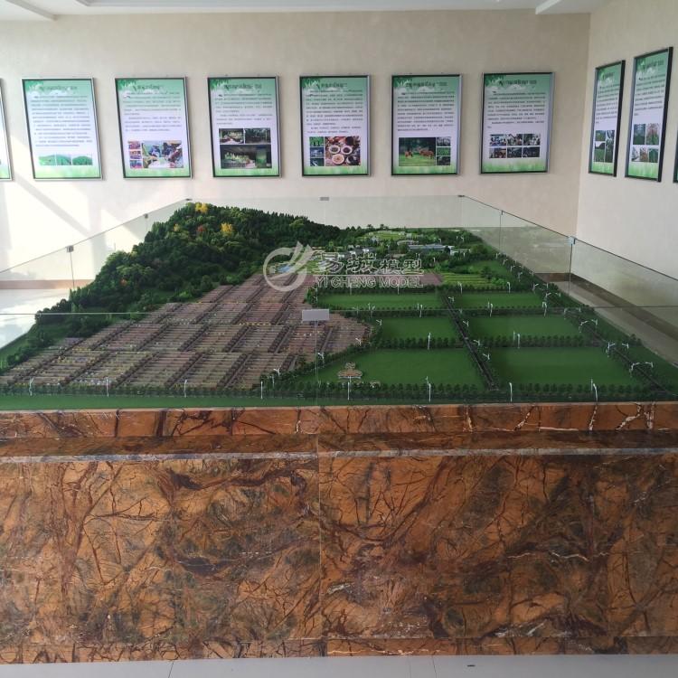 沈阳易城沙盘模型 地形地貌模型 农业沙盘制作