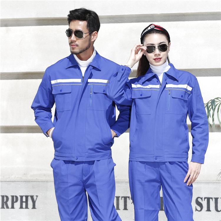 全工艺全棉厚帆布工作服  团体服生产厂家 依迪服饰