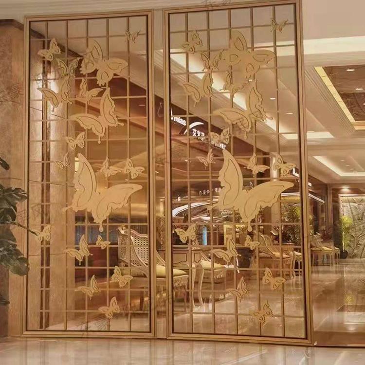 沈阳金属屏风 不锈钢屏风定制价格