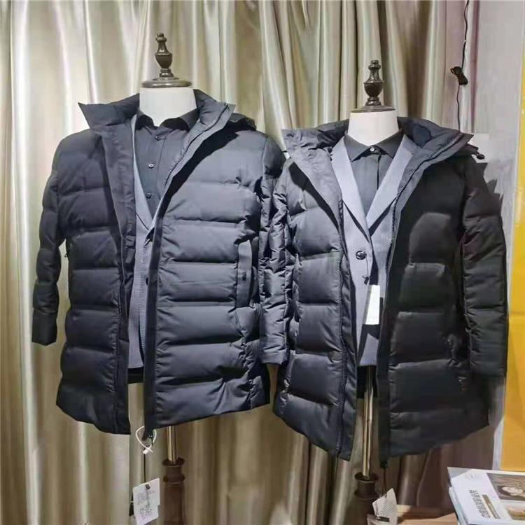 工作服羽绒服 活里活面 90%羽绒 防寒 防护 冬季 机关 厂矿