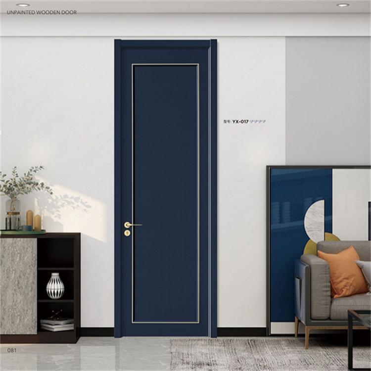 起线系列木门定制 实木复合门加工厂 坚固耐用 安装十分便捷