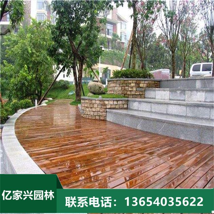 户外防腐木地板 木栈道 景观碳化木地板价格 厂家批发防腐木地板