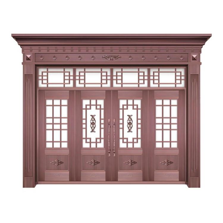 沈阳铜门 防火防盗 别墅铜门定制价格 品牌厂家值得信赖