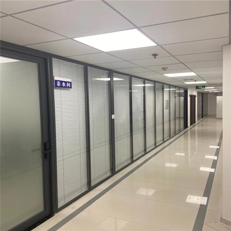 办公室防火玻璃隔断 办公玻璃隔墙 厂家直销