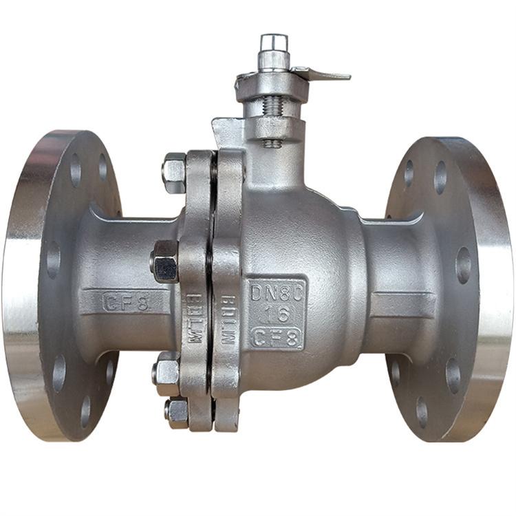 不锈钢法兰球阀Q41F-16P-100P 流体阻力小开关迅速方便