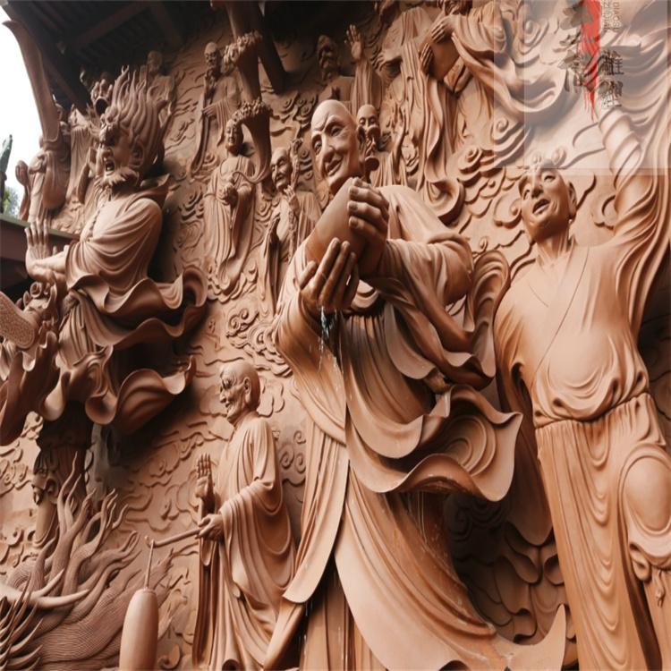 寺庙人物雕像 景区人物雕塑 景观佛像雕塑