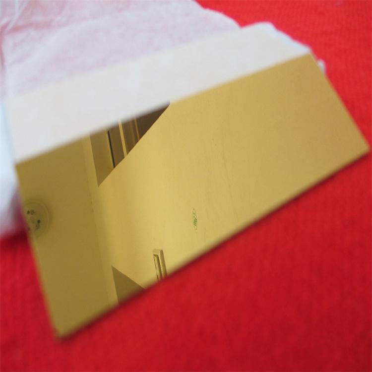 镀金石英片 石英加工定制 超薄高温透明石英片 石英镀膜片