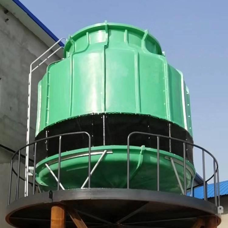 玻璃钢冷却塔 高效节能 经久耐用 圆形逆流式冷却塔