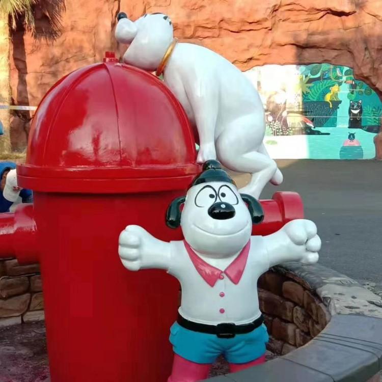 酒店商场门口大型动漫雕像 沈阳本地加工