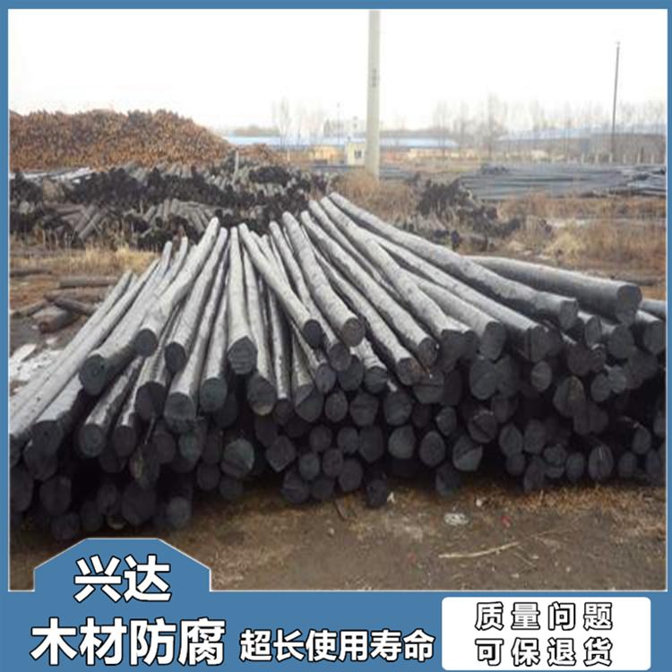 油炸杆 沈阳油炸杆厂家批发 通讯防腐油炸沥青电柱