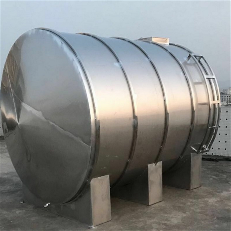 油罐生产加工 食品制药类不锈钢储罐 永旭诚供应 双层不锈钢卧式油罐